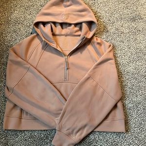 NWOT Lululemon Oversized Scuba 1/2 zip